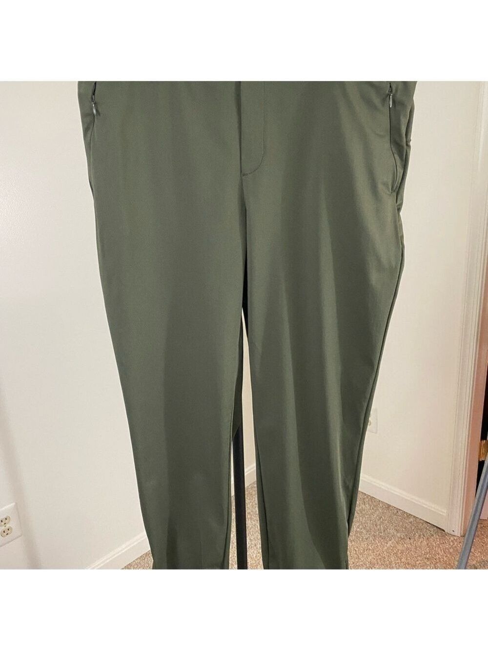 Lands End Olive Green Pants - Size L (14/16) - EUC